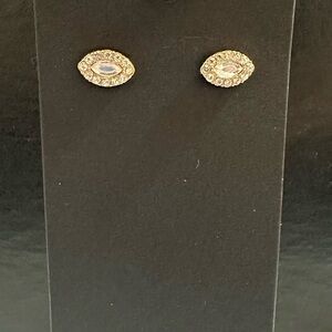 Rhinestone Stud Earrings